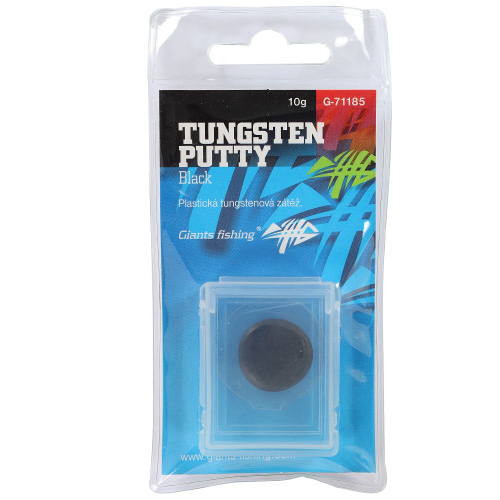 Fotografie Giants Fishing Plastické olovo Tungsten Putty Black 10g