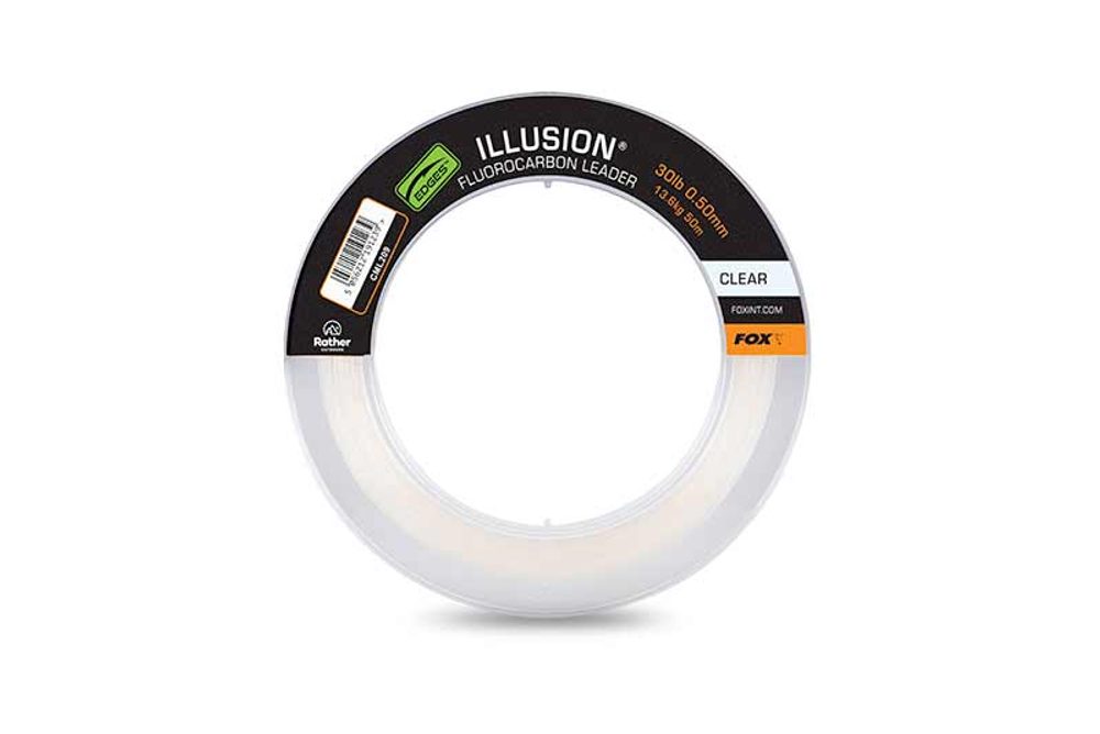 E-shop Fox Fluorocarbon Illusion Fluorocarbon Leader Clear 50m - 0,50mm 30lb 13.6kg,Fox Fluorocarbon Illusion Fluorocarbon Leader Clear 50m - 0,50mm 30lb 13.