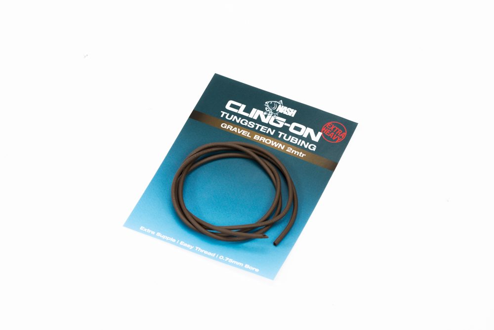 E-shop Nash Hadička Cling-On Tungsten Tubing 2m - Dark Silt,Nash Hadička Cling-On Tungsten Tubing 2m - Dark Silt