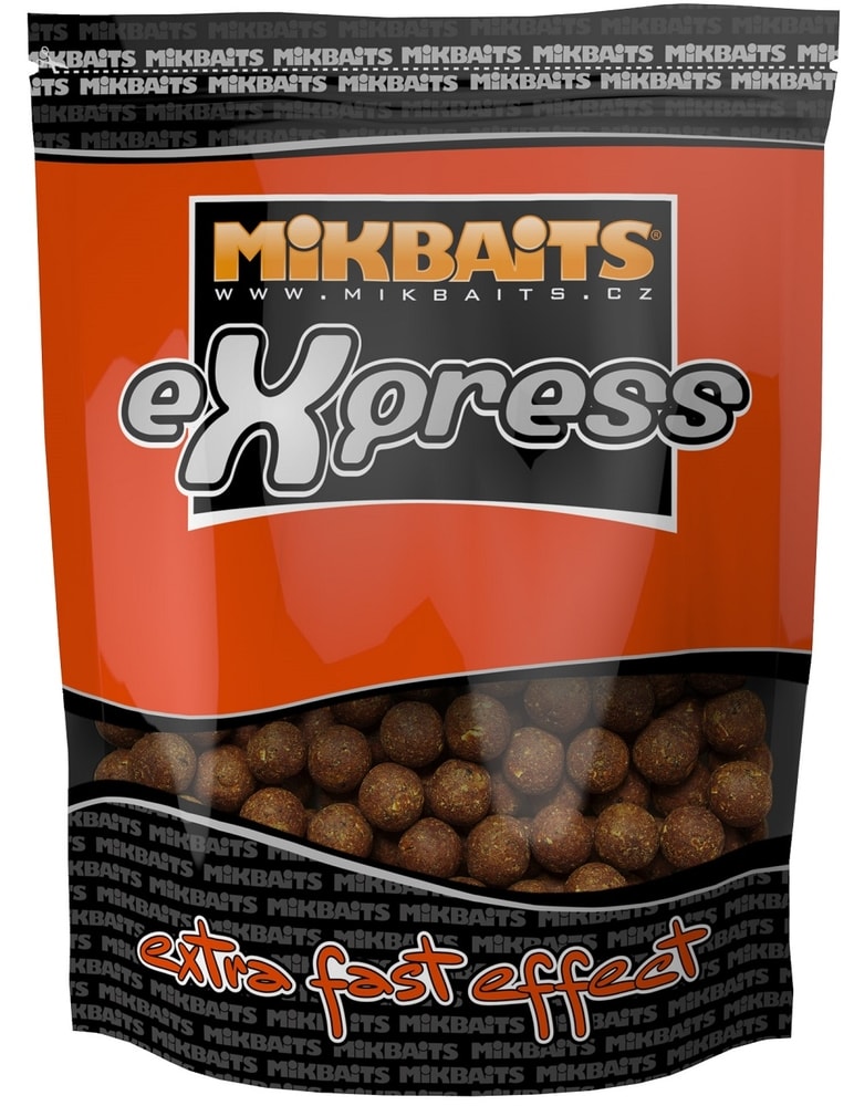 Mikbaits Boilie eXpress 18mm 1kg - Ananas N-BA