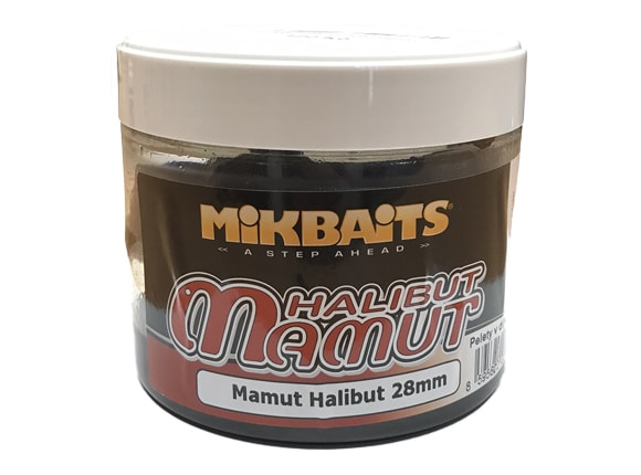 Mikbaits Pelety Mamut&Halibut v dipu 300ml - Mamut Halibut 28mm