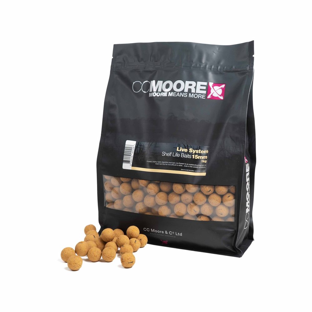 E-shop CC Moore Boilie Live System 1kg - 18mm,CC Moore Boilie Live System 1kg - 18mm
