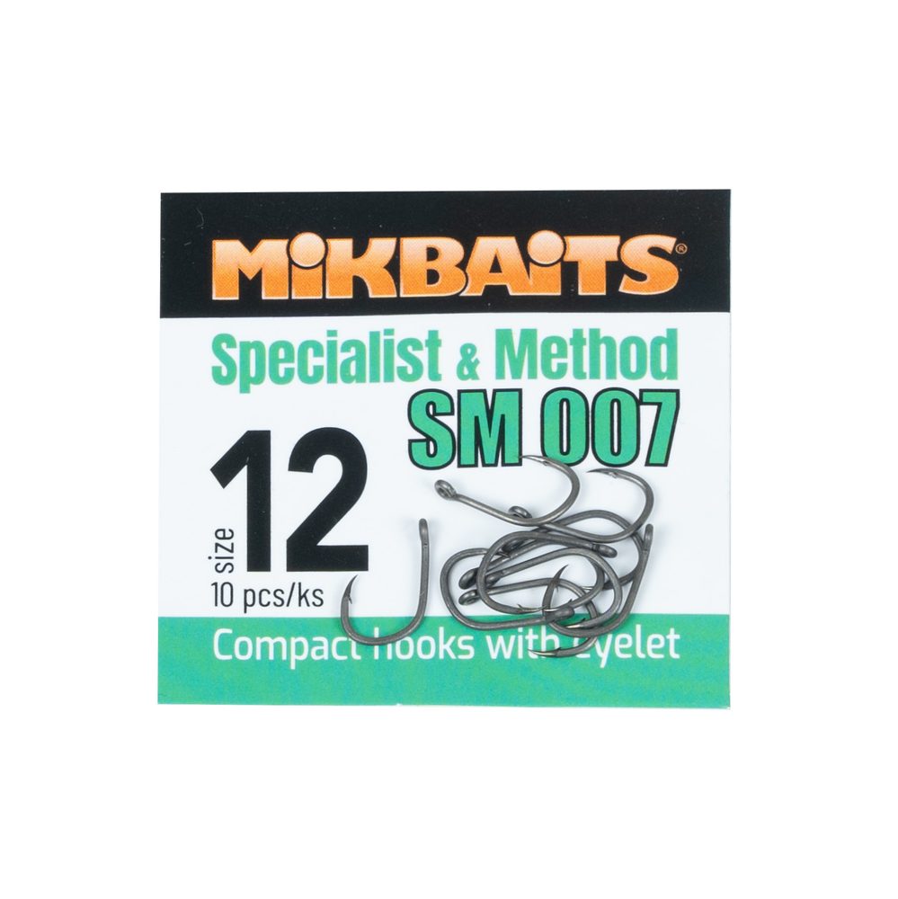 Mikbaits Háčky Specialist & Method SM 007 10ks,Mikbaits Háčky Specialist & Method SM 007 10ks