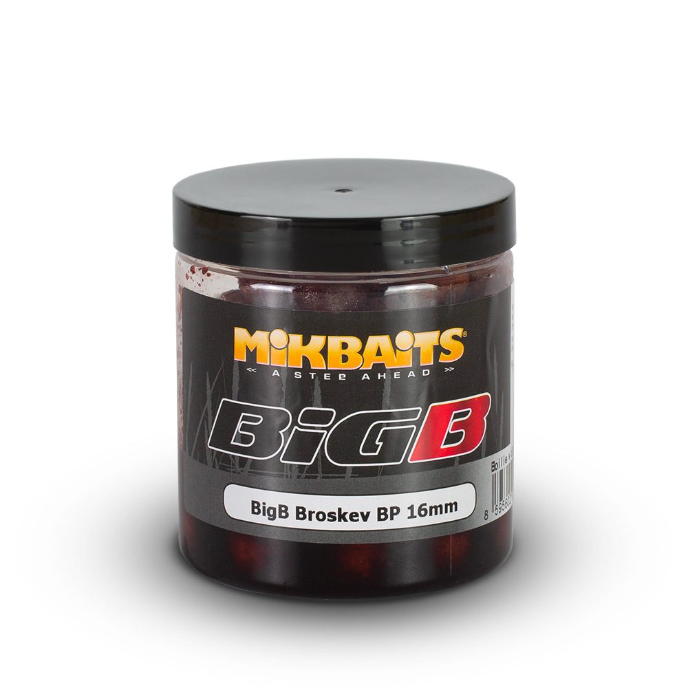 E-shop Mikbaits Boilie Big v dipu 250ml - BigB Broskev Black pepper 16mm,Mikbaits Boilie Big v dipu 250ml - BigB Broskev Black pepper 16mm