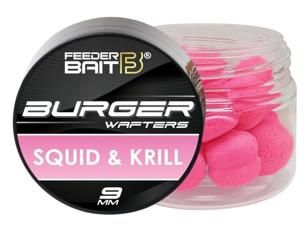 E-shop FeederBait Burger Wafters 9mm 25ml - Krill & Squid,FeederBait Burger Wafters 9mm 25ml - Krill & Squid