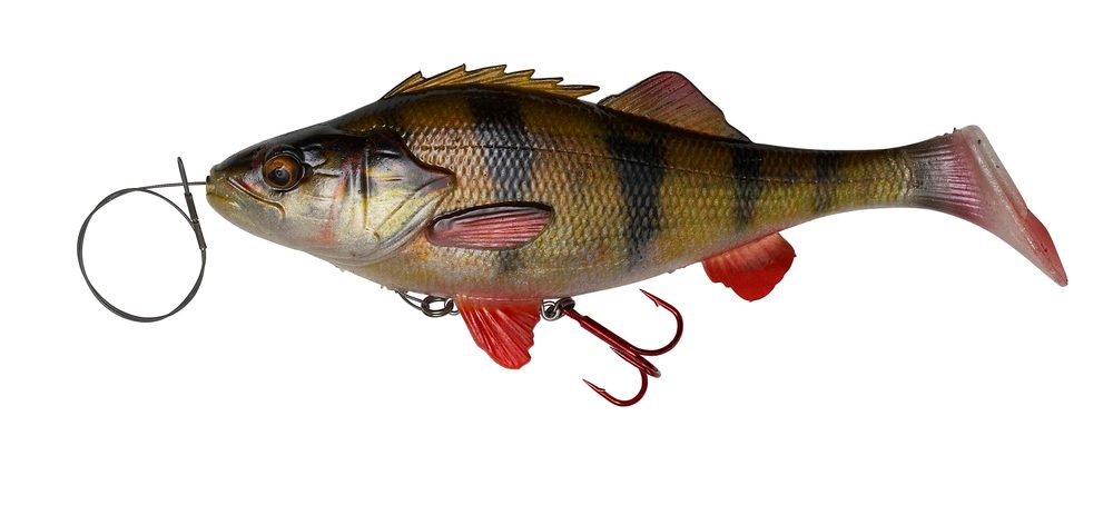 E-shop Savage Gear Gumová nástraha 4D Perch Shad Perch - 12.5cm 25g,Savage Gear Gumová nástraha 4D Perch Shad Perch - 12.5cm 25g