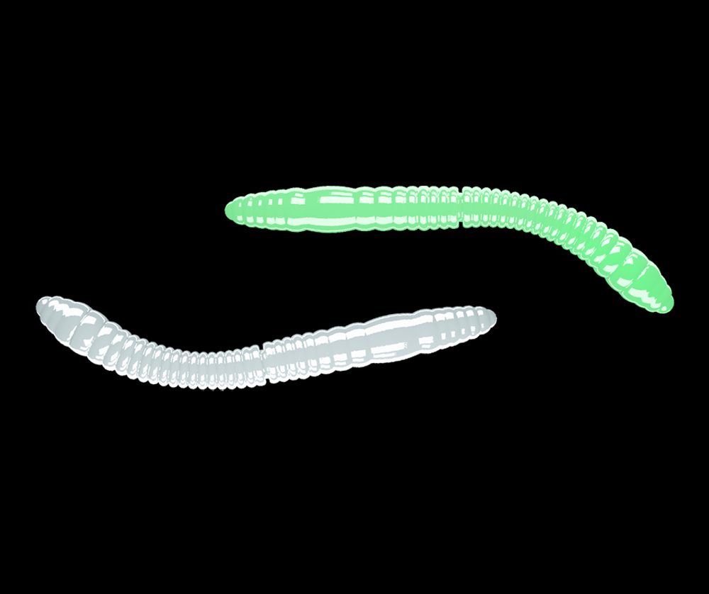 E-shop Libra Lures Fatty D’Worm Glow UV green - D’Worm 6,5cm 10ks,Libra Lures Fatty D’Worm Glow UV green - D’Worm 6,5cm 10ks