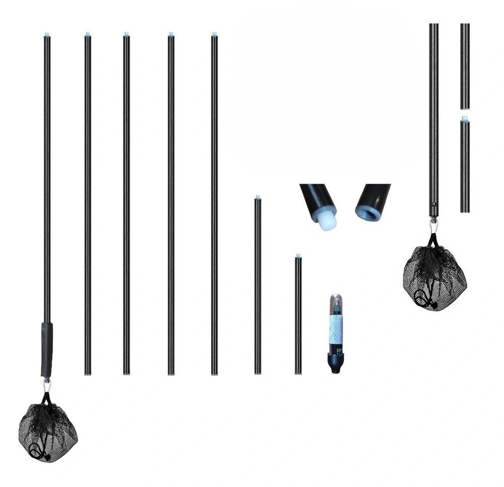 E-shop Daemons Sklopná tyčová bójka Daemons 05 R2 s LED diodou a síťkou,Daemons Sklopná tyčová bójka Daemons 05 R2 s LED diodou a síťkou