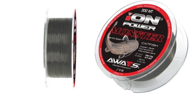 E-shop Awa-S Vlasec Ion Power Monster - 0,45mm 300m,Awa-S Vlasec Ion Power Monster - 0,45mm 300m