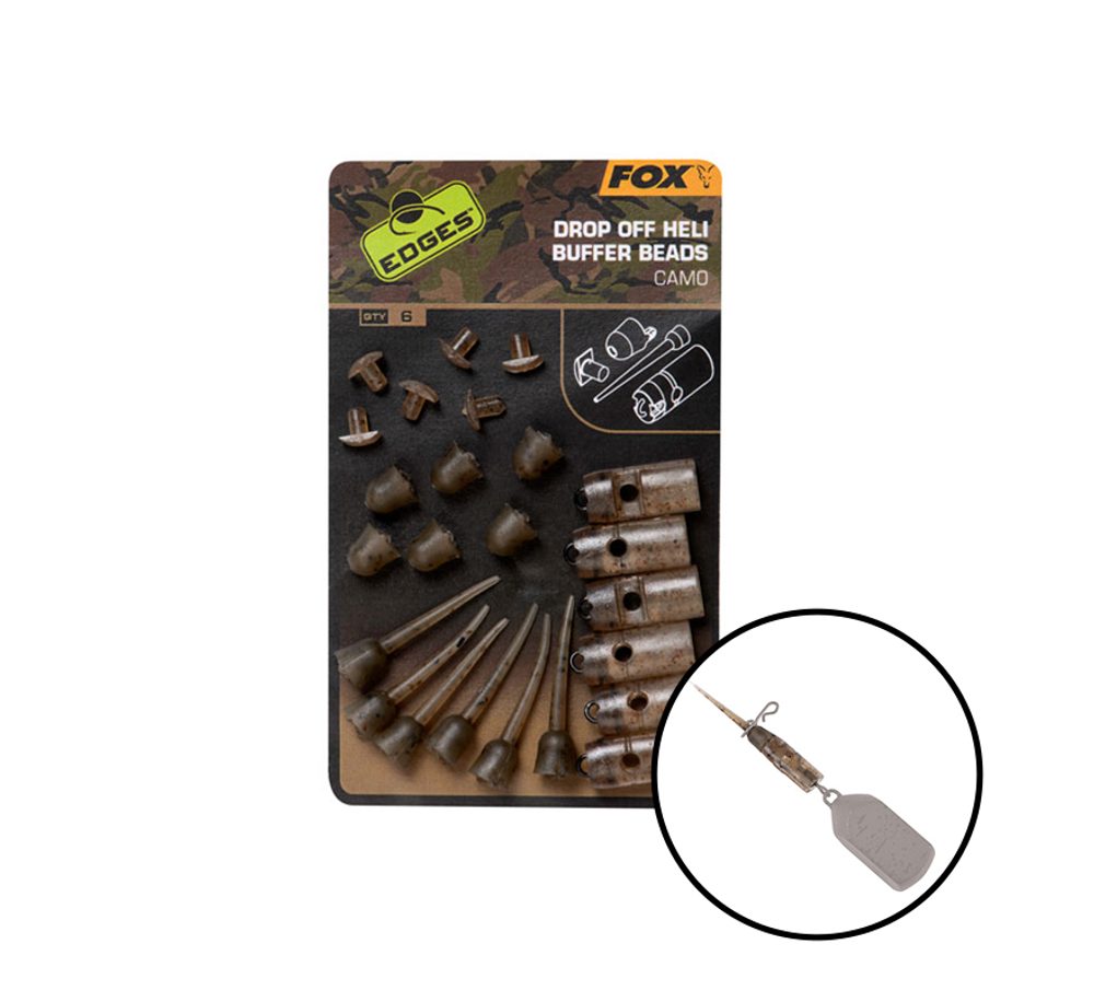 E-shop Fox Edges Camo Drop Off Heli Buffer Bead Kit,Fox Edges Camo Drop Off Heli Buffer Bead Kit