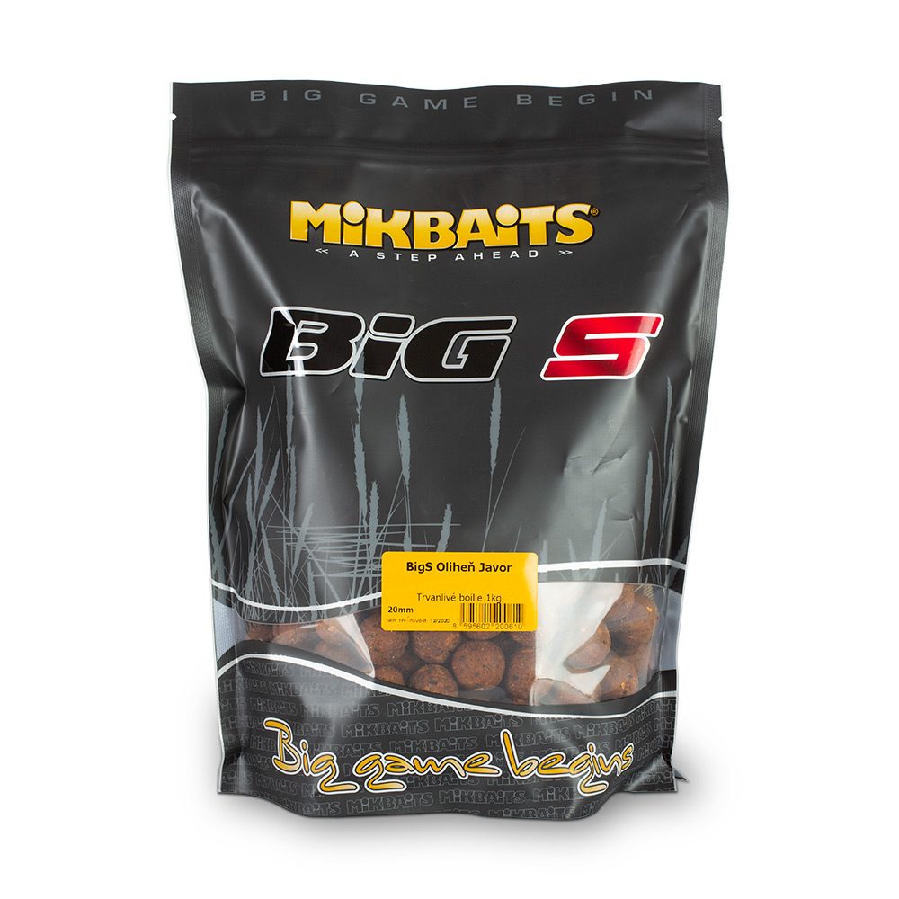 Mikbaits Boilie Big - BigS Oliheň & Javor 24mm 1kg