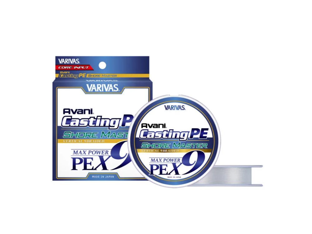 Varivas Šňůra Avani Casting PE Max Power X9 Shore Master 200m,Varivas Šňůra Avani Casting PE Max Pow...