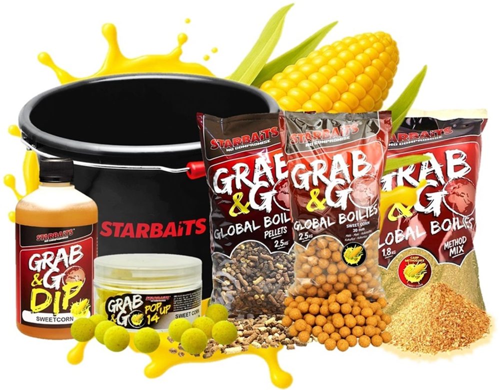 E-shop Starbaits Akční kbelík Global Sweet Corn,Starbaits Akční kbelík Global Sweet Corn