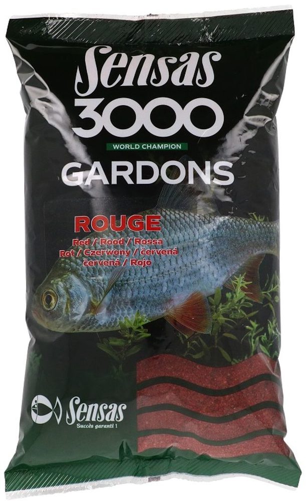 E-shop Sensas Krmítková směs 3000 1kg - Gardons Red (plotice-červené),Sensas Krmítková směs 3000 1kg - Gardons Red (plotice-červené)