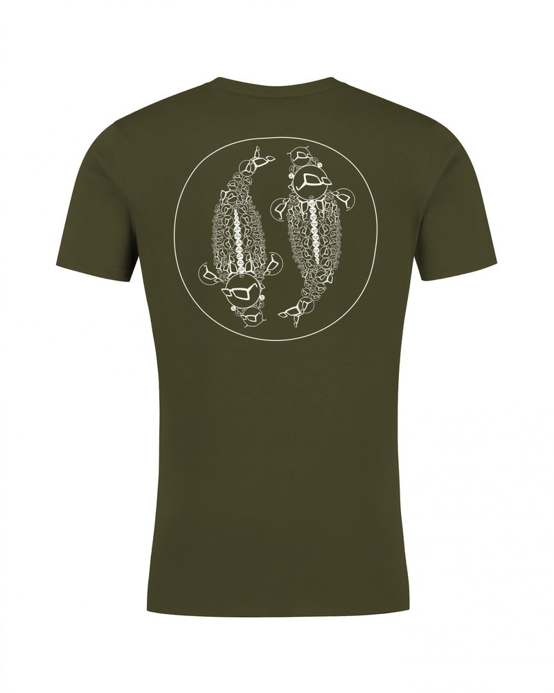 Korda Dámské triko Womens Mandala T-Shirt Dark Olive - XXXL
