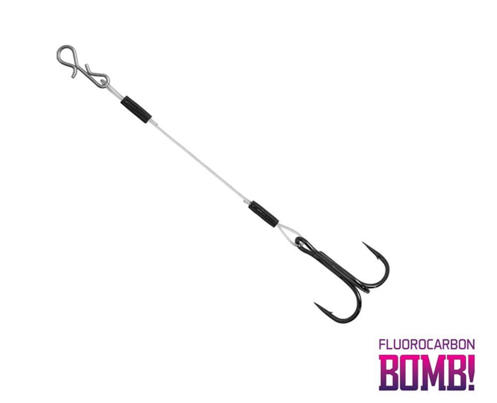 E-shop Delphin Přívlačový návazec Bomb! Twisto Rigs Fluorocarbon 3ks - #1/12cm,Delphin Přívlačový návazec Bomb! Twisto Rigs Fluorocarbon 3ks - #1/12cm