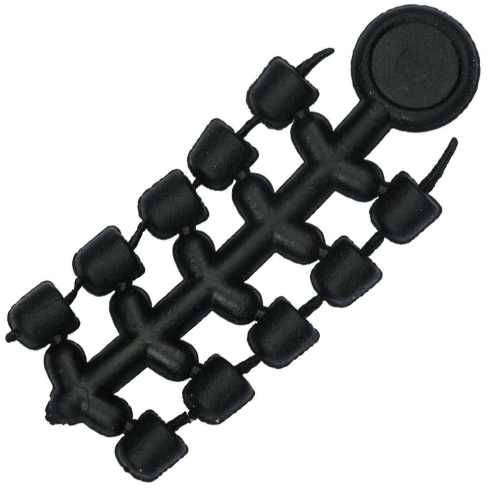 Giants fishing Zarážka na háček Hook Bead for Ronnie Rig 20ks - Black