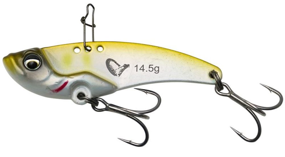 E-shop Savage Gear Wobler Vib Blade Green Silver Ayu - 4,5cm 8,5g,Savage Gear Wobler Vib Blade Green Silver Ayu - 4,5cm 8,5g
