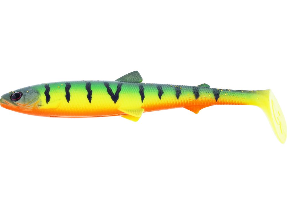 E-shop Westin Gumová nástraha BullTeez Shadtail Tiger Perch - 12,5cm 16g 2ks,Westin Gumová nástraha BullTeez Shadtail Tiger Perch - 12,5cm 16g 2ks