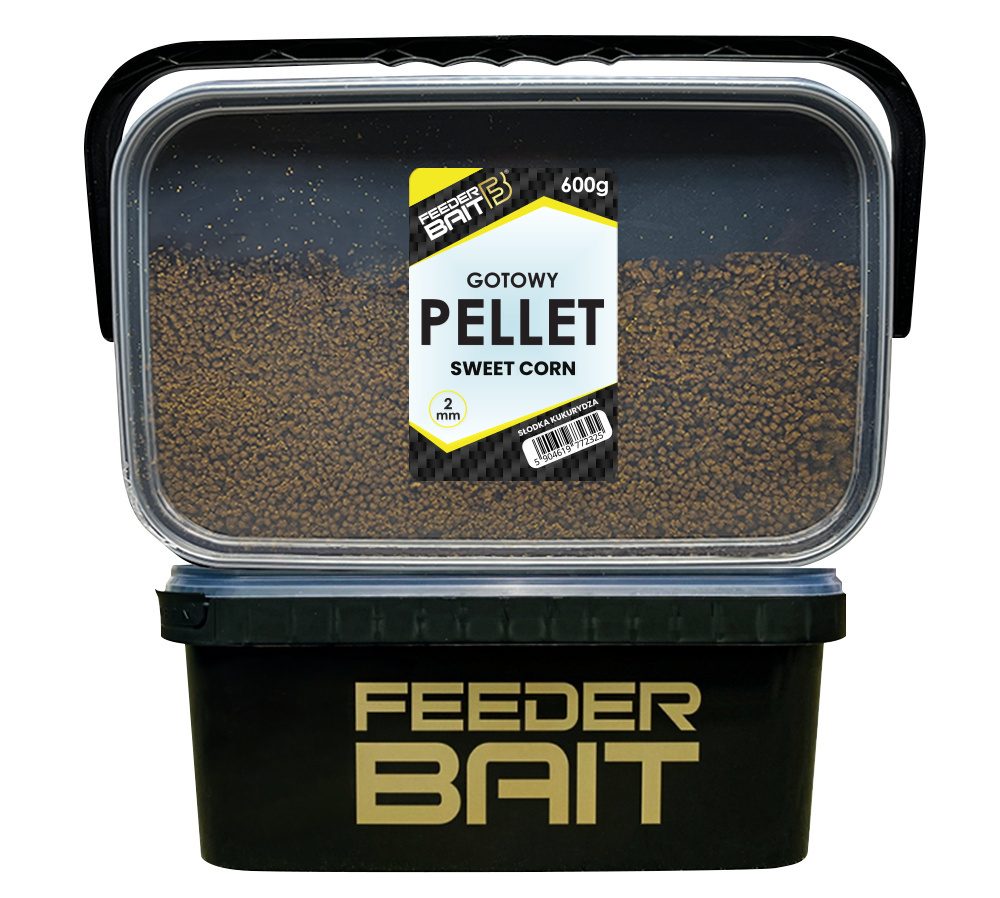 E-shop FeederBait Pellet Ready to fish 2mm 600g - Sladká kukuřice,FeederBait Pellet Ready to fish 2mm 600g - Sladká kukuřice