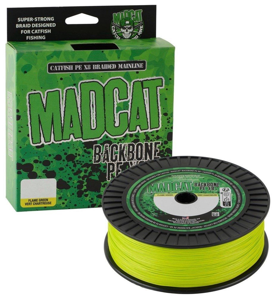 E-shop Madcat Splétaná Sumcová Šňůra Backbone PE X8 - 0,30mm 300m 27,3kg,Madcat Splétaná Sumcová Šňůra Backbone PE X8 - 0,30mm 300m 27,3kg