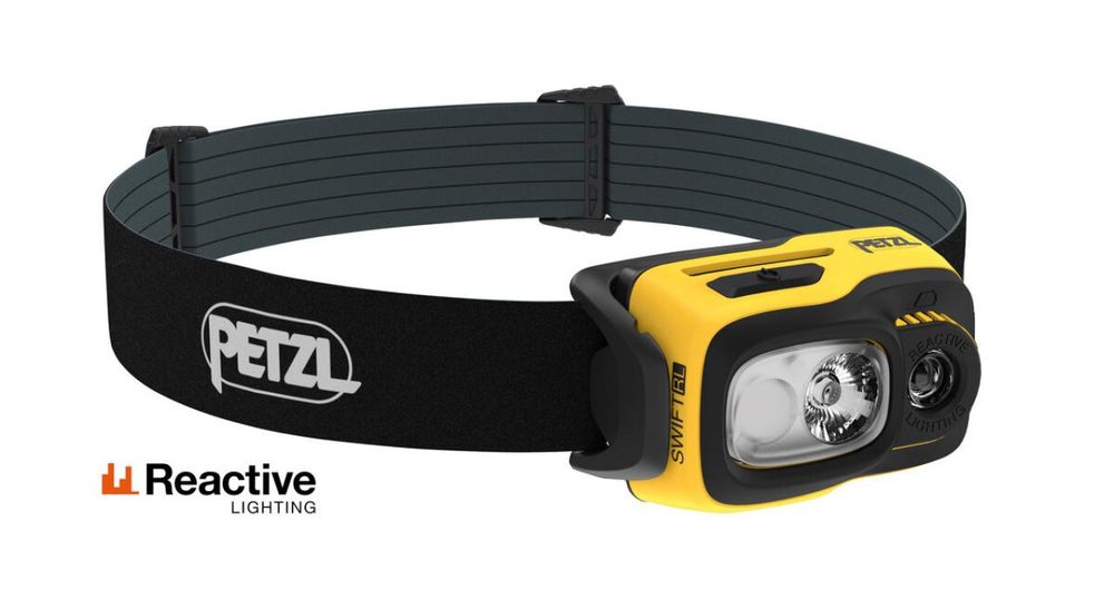 E-shop Petzl Čelovka SWIFT RL Pro černožlutá,Petzl Čelovka SWIFT RL Pro černožlutá