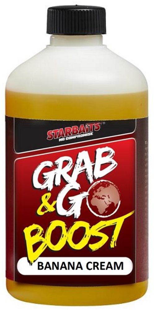 Fotografie Starbaits Booster G&G Global 500ml - Banana cream