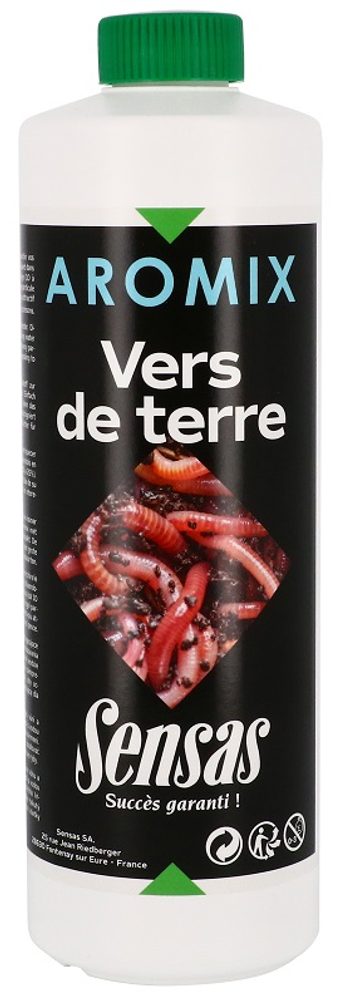 E-shop Sensas Posilovač Aromix 500ml - Žížala,Sensas Posilovač Aromix 500ml - Žížala