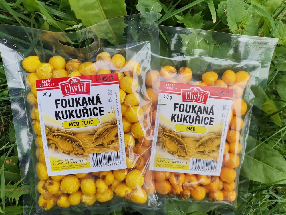 E-shop Chytil Foukaná kukuřice 20g - Med FLUO,Chytil Foukaná kukuřice 20g - Med FLUO