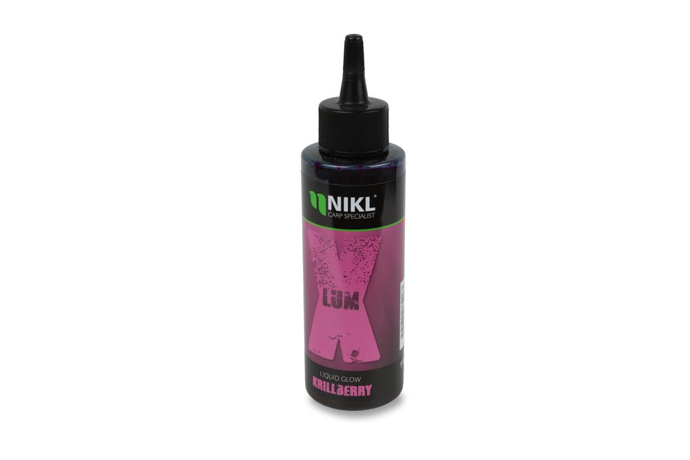 Fotografie Nikl Atraktor LUM-X RED Liquid Glow 115ml - Krill Berry