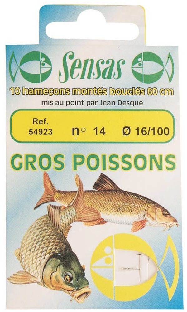 E-shop Sensas Hotový návazec Big Fish Strong Wire 60cm 10ks,Sensas Hotový návazec Big Fish Strong Wire 60cm 10ks