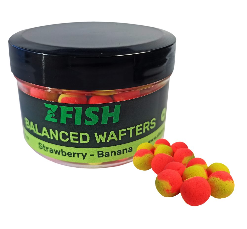E-shop Zfish Balanced Wafters 8mm 20g - Strawberry-Banana,Zfish Balanced Wafters 8mm 20g - Strawberry-Banana