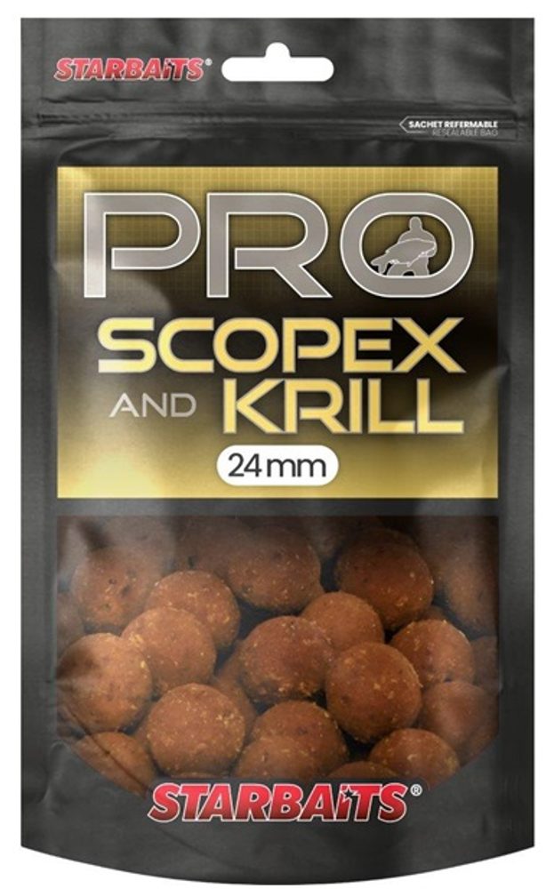 E-shop Starbaits Boilies Pro Scopex Krill 200g - 24mm,Starbaits Boilies Pro Scopex Krill 200g - 24mm