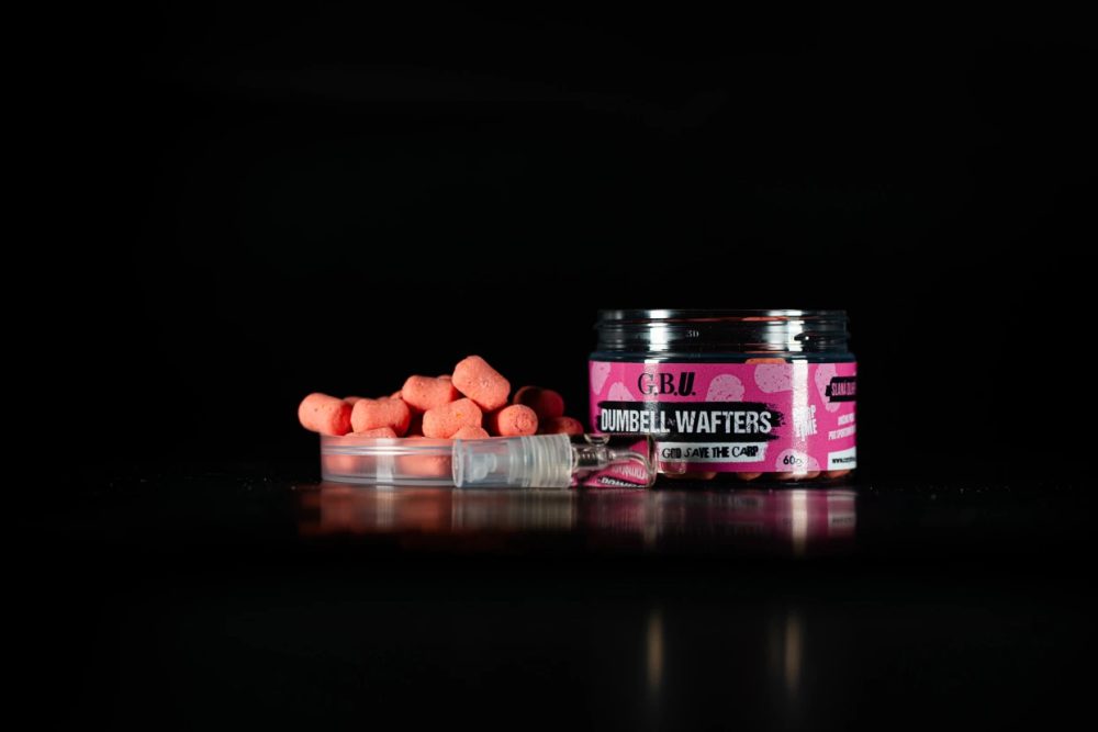 E-shop G.B.U. Dumbell Wafters 10x16mm 60g - Slaná Oliheň,G.B.U. Dumbell Wafters 10x16mm 60g - Slaná Oliheň