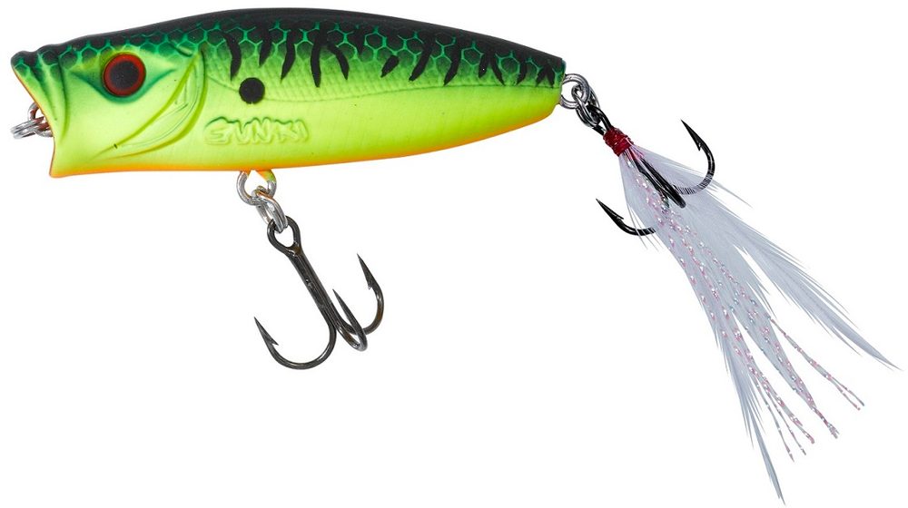E-shop Gunki Wobler Hedorah Mat Fire Tiger - 5,5cm - plovoucí,Gunki Wobler Hedorah Mat Fire Tiger - 5,5cm - plovoucí