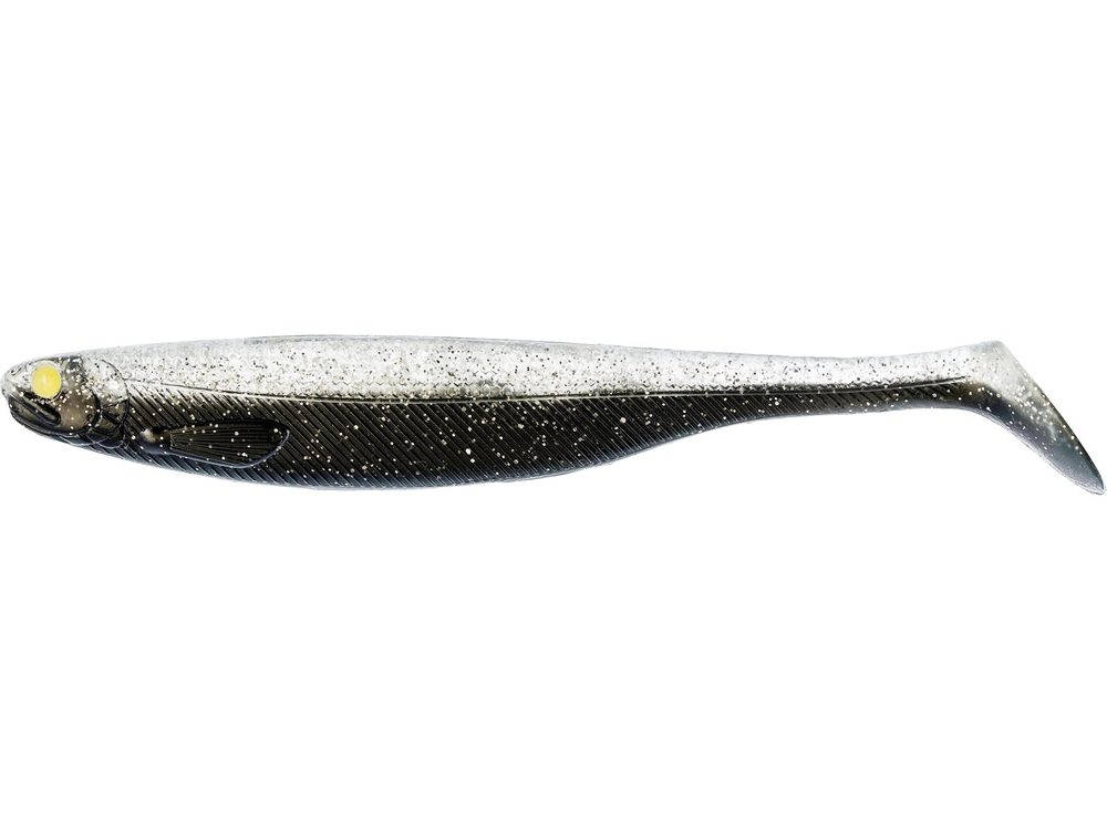 E-shop Westin Gumová nástraha ShadTeez Slim Black Yin Glow - 10cm 6g,Westin Gumová nástraha ShadTeez Slim Black Yin Glow - 10cm 6g