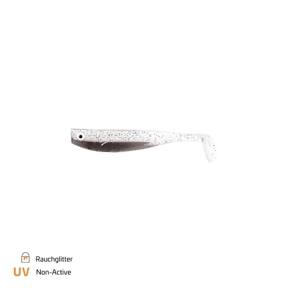 E-shop Zeck Gumová nástraha Zander Gummi 9cm - Rauchglitter,Zeck Gumová nástraha Zander Gummi 9cm - Rauchglitter