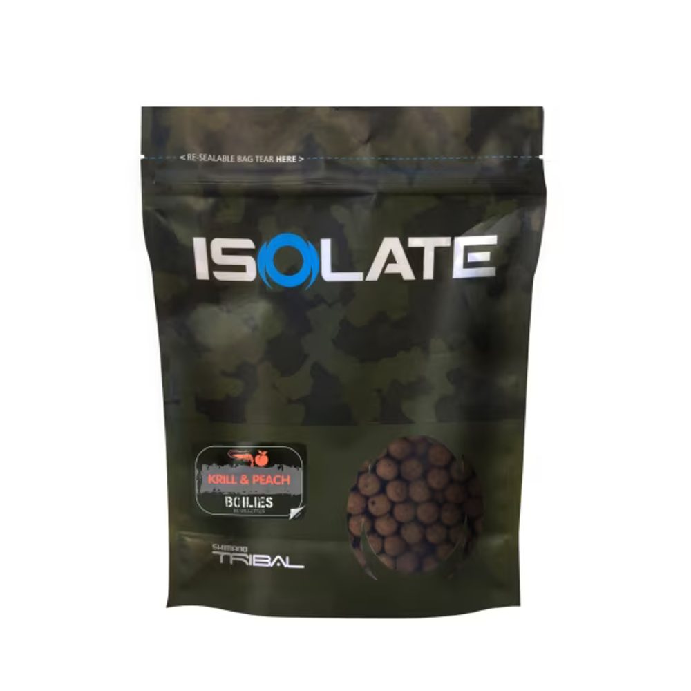 Shimano Boilies Isolate Krill Peach - 20mm 3kg