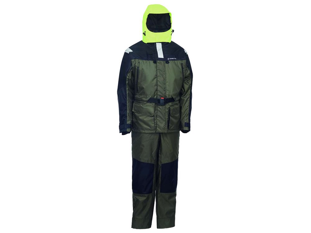 E-shop Kinetic Plovoucí oblek Guardian 2pcs Flotation Suit Olive Black - XXL
