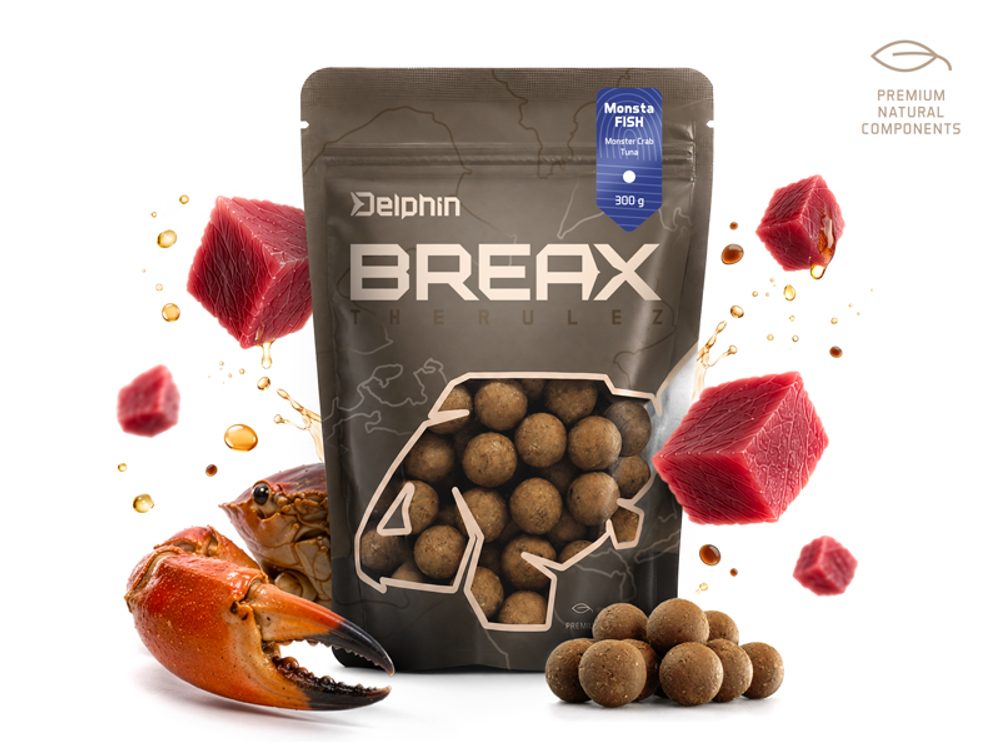 Delphin Boilies BreaX / MonstaFISH 300g - 24mm