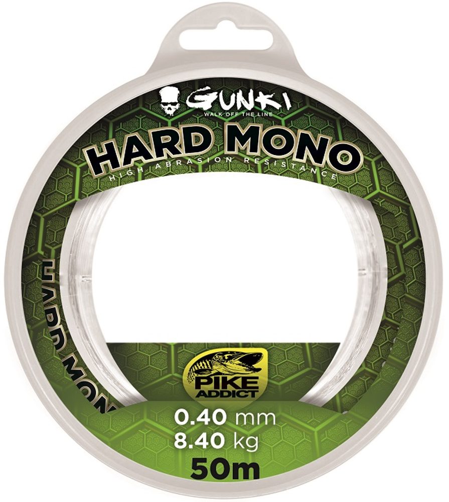 Sensas Vlasec Gunki Hard Mono 50m - 1,0mm