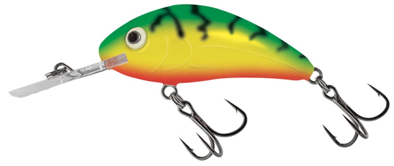 Salmo Wobler Rattlin Hornet Floating 5,5cm - Green Tiger