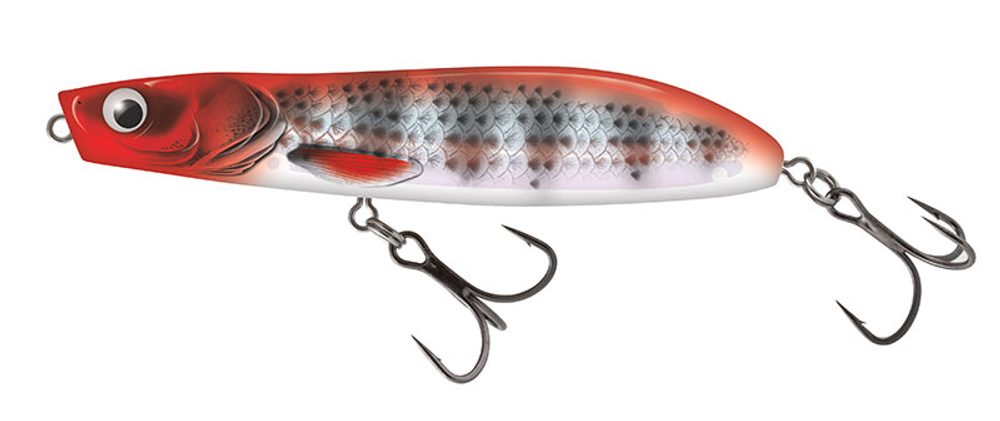 E-shop Salmo Wobler Rattlin Stick Floating Red Head Striper - 11cm 21g,Salmo Wobler Rattlin Stick Floating Red Head Striper - 11cm 21g
