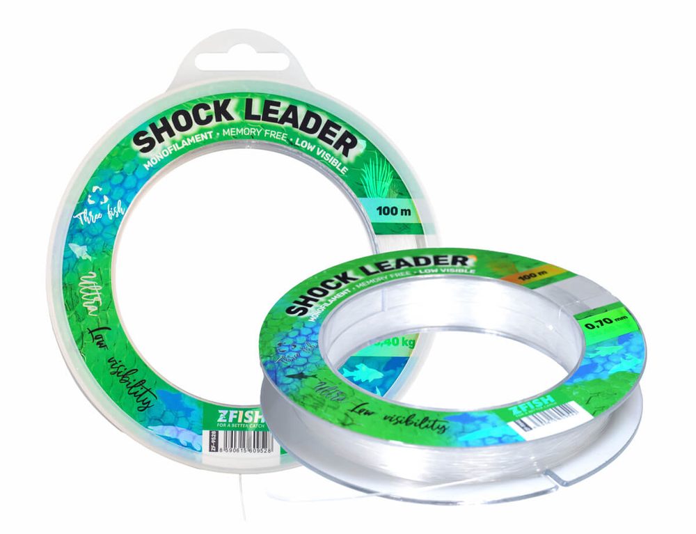 E-shop Zfish Šokový Vlasec Vision Shock Leader 100m - 0,55 mm,Zfish Šokový Vlasec Vision Shock Leader 100m - 0,55 mm