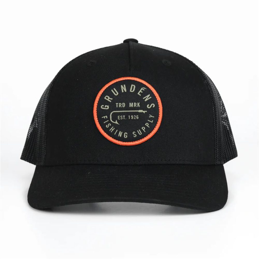 Grundéns Kšiltovka Hook Trucker FP Solid Black O/S