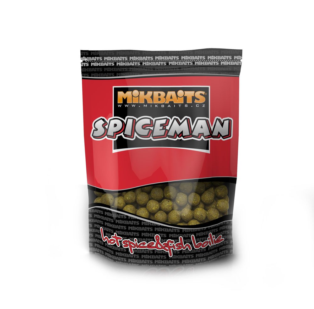 Mikbaits Boilie Spiceman Pampeliška 1kg - 24mm,Mikbaits Boilie Spiceman Pampeliška 1kg - 24mm