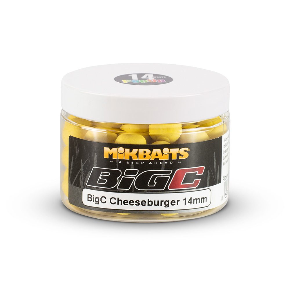 Mikbaits Boilie pop-up BigC Cheeseburger 150ml - 14mm