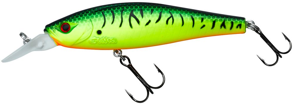E-shop Gunki Wobler Gamera Mat Fire Tiger - 9cm - plovoucí,Gunki Wobler Gamera Mat Fire Tiger - 9cm - plovoucí