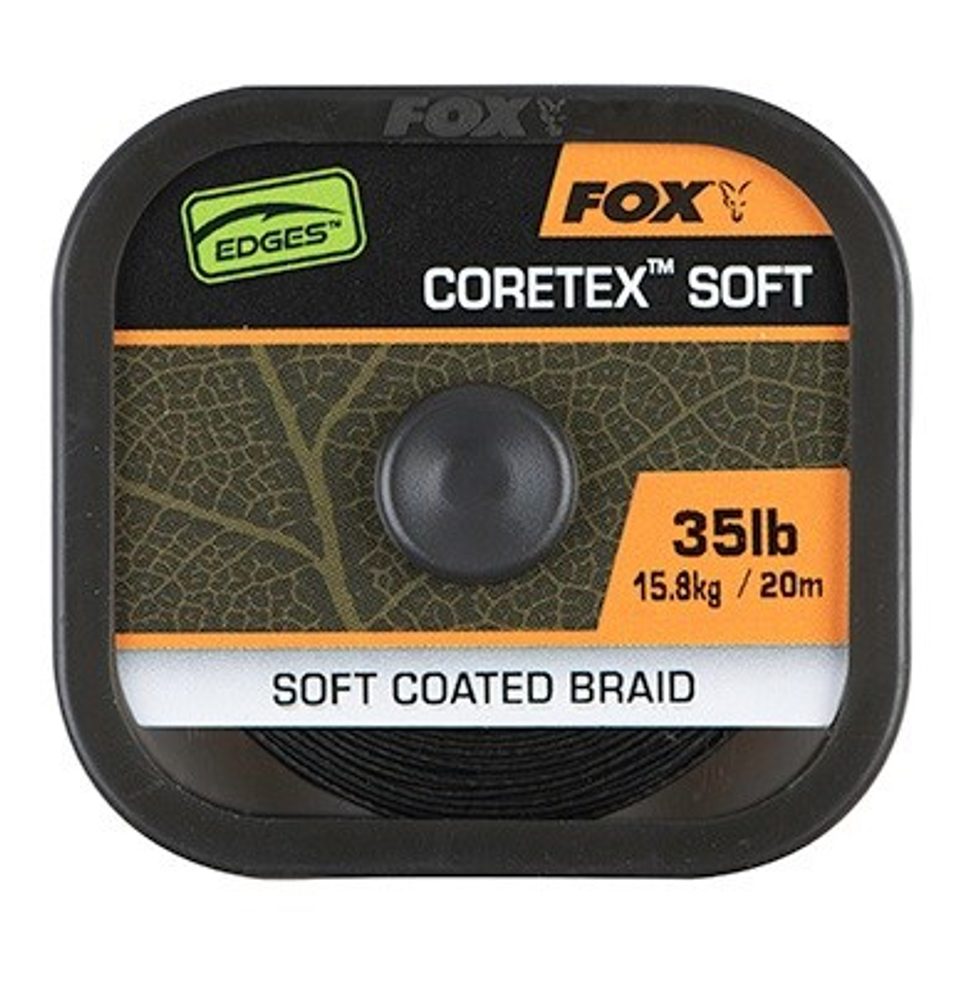 E-shop Fox Návazcová Šňůrka Naturals Coretex Soft 20 m - 35lb,Fox Návazcová Šňůrka Naturals Coretex Soft 20 m - 35lb