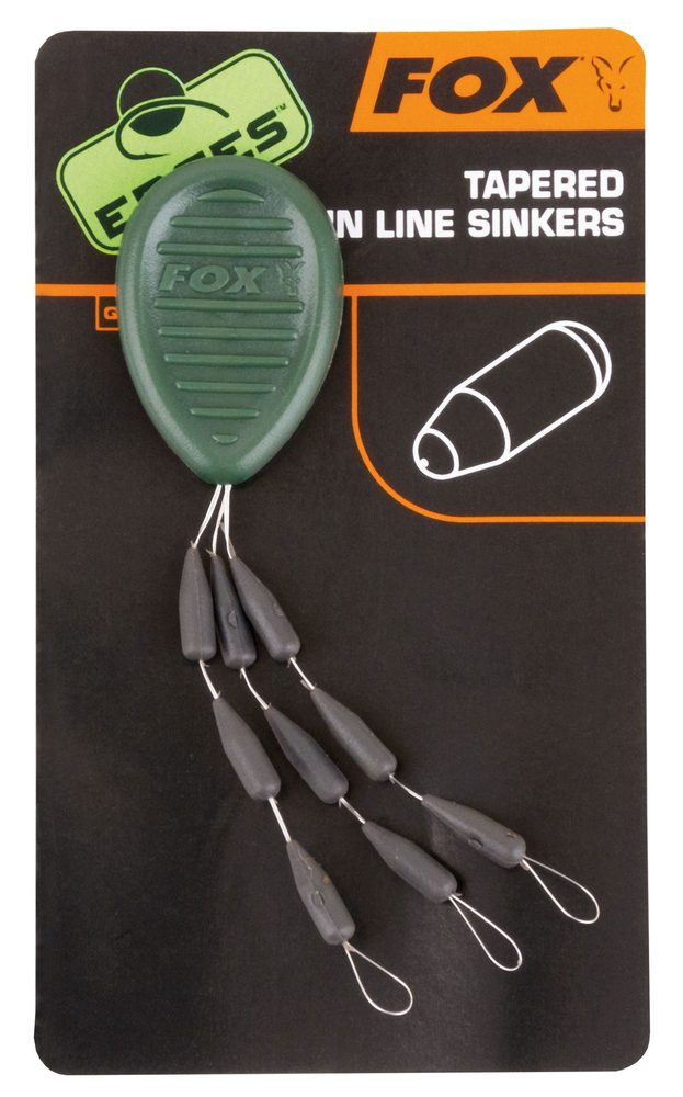 FOX Edges Tapered Main Line Sinkers